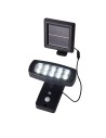 Searchlight® I Solar Аплик за външна употреба - ABS и прозрачен поликарбонат I 1 x LED - 67423BK-PIR
