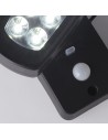 Searchlight® I Solar Аплик за външна употреба - ABS и прозрачен поликарбонат I 1 x LED - 67423BK-PIR - 3