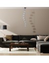 Searchlight® I Пендел Ice Cube - хромиран метал и стъкло I 8 x LED - 6778-8-LED - 4