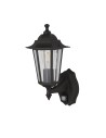 Searchlight® I Фенер Alex - черен метал и стъкло I 1 x E27 - 68001BK - 2
