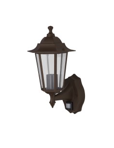 Searchlight® I Фенер Alex - ръждивокафява, метал и стъкло I 1 x E27 - 68001RUS - Цена | LEDs4economy 2