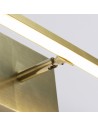 Searchlight® I LED Аплик Amalfi IP44, сатениран месинг, метал I 1 x LED - 68241-41SB - 3