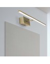 Searchlight® I LED Аплик Amalfi IP44, сатениран месинг, метал I 1 x LED - 68241-41SB - 5