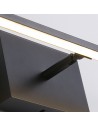 Searchlight® I LED Аплик Amalfi IP44, матово черно метално покритие I 1 x LED - 68241-61BK - 3