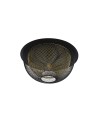 Searchlight® I Honeycomb плафон - Черен метал и златна мрежа I 1 x E27 - 6840BGO - 2