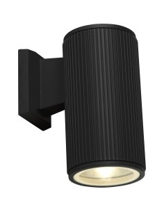 Searchlight® I Външен аплик Hamburg - черен метал и стъкло I 1 x E27 - 6871BK - Цена | LEDs4economy