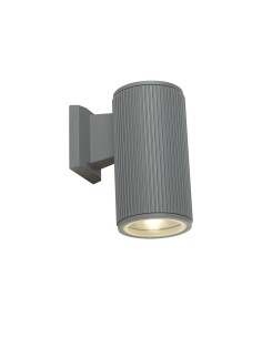 Searchlight® I Външен аплик Hamburg - сив метал и прозрачно стъкло I 1 x E27 - 6871GY - Цена | LEDs4economy