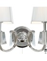 Searchlight® I Аплик Portico - хром, метал и стъкло I 2 x G9 - 6882-2CC - 2