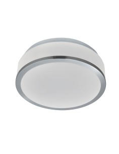 Searchlight® I Cheese плафон - сатенено сребрист метал и бяло стъкло I 2 x E27 - 7039-23SS - Цена | LEDs4economy 2