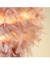 Searchlight® I Aбажур Kate Feather (само абажур) I 1 x Adaptable B22 E14 E27 - 70393PI - 3