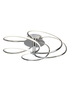 Searchlight® I Bardot плафон - Хром метал и Опал акрил I 1 x LED - 7055-5CC - Цена | LEDs4economy