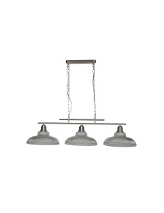 Searchlight® I Пендел Bistro III - сатенено сребрист метал I 3 x E27 - 7183-3SS - Цена | LEDs4economy 2