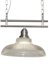 Searchlight® I Пендел Bistro III - сатенено сребрист метал I 3 x E27 - 7183-3SS - 3