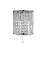Searchlight® I Аплик Elise - хром, метал и кристал I 2 x G9 - 7222-2CC - 2