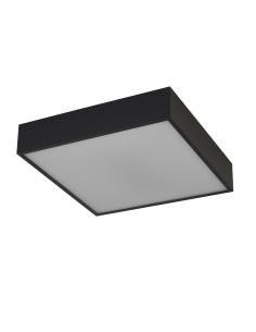 Searchlight® I Zeus плафон - черен метал и опал поликарбонат I 1 x LED - 72370BK - Цена | LEDs4economy 2