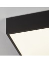 Searchlight® I Zeus плафон - черен метал и опал поликарбонат I 1 x LED - 72370BK - 3