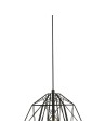 Searchlight® I Пендел Geometric Cage - Матово черен метал I 1 x E27 - 7271BK - 3