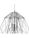 Searchlight® I Пендел Geometric Cage - хромиран метал I 1 x E27 - 7271CC - 3