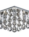 Searchlight® I Hanna плафон - Хром и прозрачни кристални капки I 4 x G9 - 7304-4CC - 3