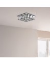 Searchlight® I Hanna плафон - Хром и прозрачни кристални капки I 4 x G9 - 7304-4CC - 5