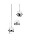 Searchlight® I Пендел Ice Ball - хромиран метал и стъкло I 5 x LED - 7355-5CC - 3