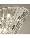 Searchlight® I Полилей Savannah - хромиран метал и прозрачен кристал I 8 x G9 - 73918-8CC - 3
