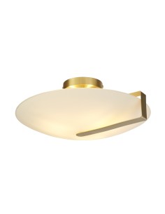 Searchlight® I Плафон Sundial - злато и матирано стъкло I 3 x E27 - 73990-3GO - Цена | LEDs4economy