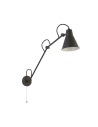 Searchlight® I Аплик Swing Arm - сив метал I 1 x E27 - 7403GY - 2