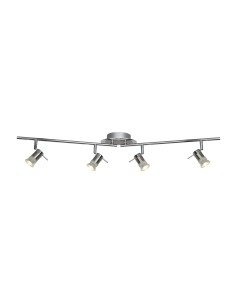 Searchlight® I Aries Спот - хром и сатенено сребрист метал I 4 x GU10 - 7444CC-LED - Цена | LEDs4economy