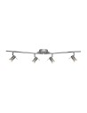 Searchlight® I Aries Спот - хром и сатенено сребрист метал I 4 x GU10 - 7444CC-LED
