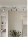 Searchlight® I Aries Спот - хром и сатенено сребрист метал I 4 x GU10 - 7444CC-LED - 5