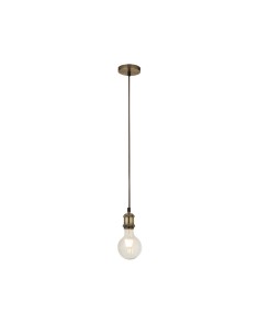 Searchlight® I Пендел фасунга от античен месинг I 1 x E27 - 7461AB - Цена | LEDs4economy