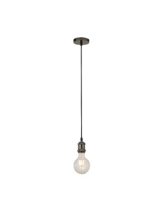 Searchlight® I Пендел фасунга Черен хромиран I 1 x E27 - 7461BC - Цена | LEDs4economy