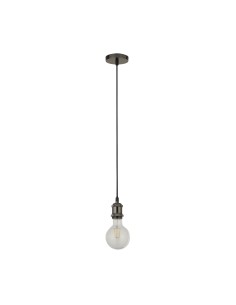 Searchlight® I Пендел фасунга Черен хромиран I 1 x E27 - 7461BC - Цена | LEDs4economy 2