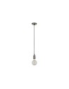 Searchlight® I Пендел фасунга, сатенено сребристо I 1 x E27 - 7461SS - 2