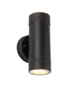 Searchlight® I Външна LED Аплик Coastal - черен полипропилен, IP44 I 2 x GU10 - 7592-2BK