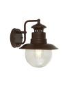 Searchlight® I Външен аплик Station - рустик кафява метална и стъклена I 1 x E27 - 7652RU