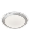 Searchlight® I LED баня плафон Chester - акрил и сребрист метал, IP44 I 1 x LED - 7684-33SI