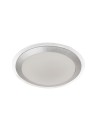 Searchlight® I LED баня плафон Chester - акрил и сребрист метал, IP44 I 1 x LED - 7684-33SI - 2