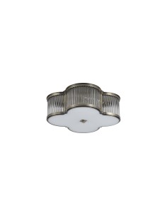 Searchlight® I Lotus плафон, дифузер от античен месинг, метал и стъкло I 3 x E14 - 77210-3AB - Цена | LEDs4economy 2