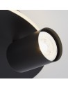 Searchlight® I Плафон San Diego, матово черно метално покритие I 3 x GU10 - 77230-3BK - 3