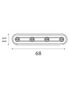 Searchlight® I Плафон San Diego, матово черен метал I 4 x GU10 - 77230-4BK - 4