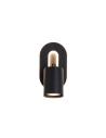 Searchlight® I Аплик San Diego матово черно метално покритие I 1 x GU10 - 77230BK