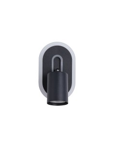 Searchlight® I Аплик San Diego матово черно метално покритие I 1 x GU10 - 77230BK - Цена | LEDs4economy 2