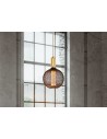 Searchlight® I Фасунга пендел - злато и златен оплетен кабел I 1 x E27 - 77651GO - 5