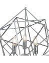 Searchlight® I Пендел Cube - полиран хромиран метал I 3 x E14 - 7863-3CC - 3