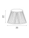 Searchlight® I Eloise Абажур Зелена шарка I 1 x Adaptable B22 E14 E27 - 78641GR - 4