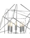 Searchlight® I Пендел Cube - полиран хромиран метал I 5 x E14 - 7865-5CC - 3
