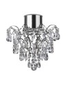 Searchlight® I Полилей Belle - хромиран метал и прозрачен кристал I 1 x GU10 - 7901-1CC-LED - 2