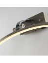 Searchlight® I Лампа за картина Santorini - сатенено сребриста и полиран хром I 1 x LED - 79821-40SS - 3